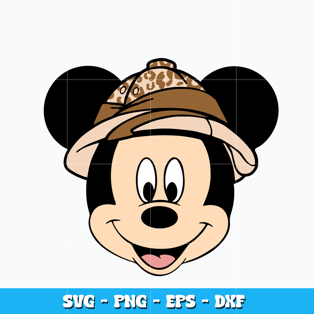 Mickey mouse head svg