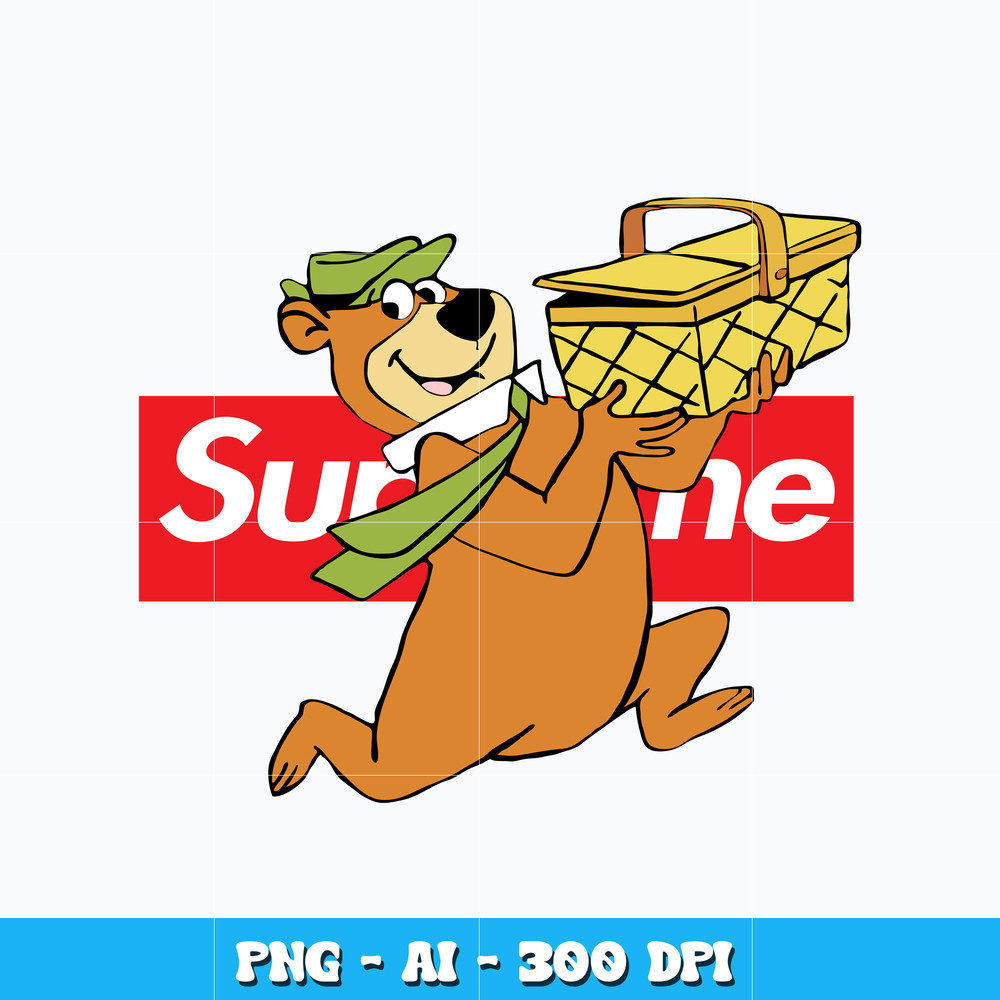Yogi Bear Supreme svg