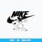 Funny Dabbing Snoopy Nike Logo svg