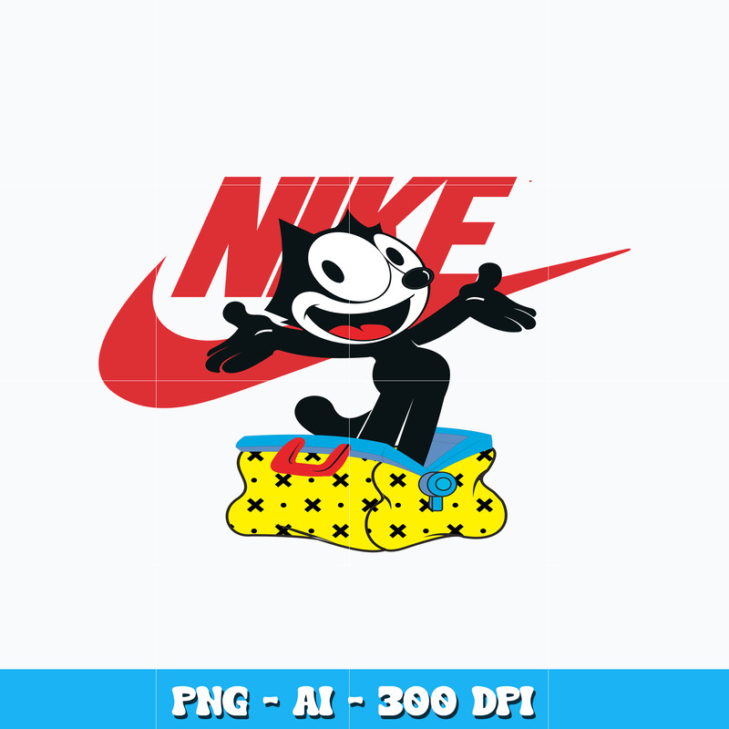 Felix the Cat Nike svg