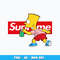 Supreme Bart Simpson svg