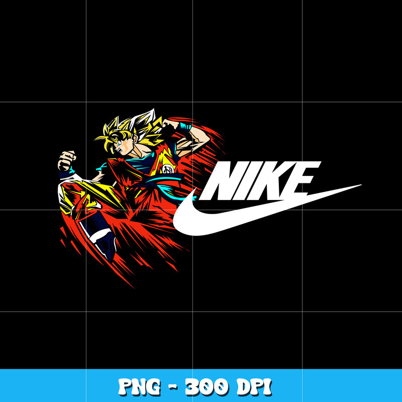 Son Goku x Nike png