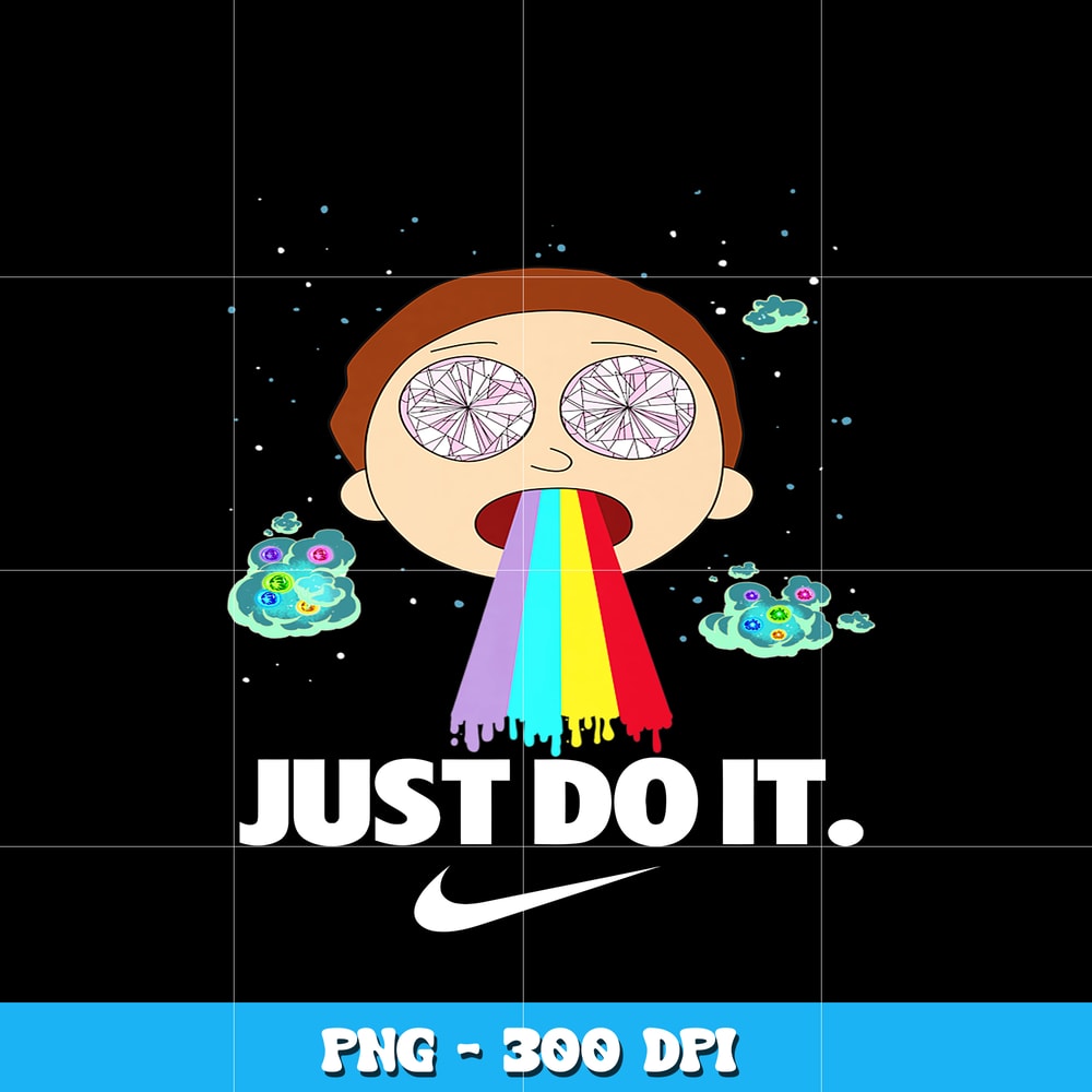 Just Do It Rick And Morty Nike svg