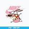 Courage dog With Nike Logo Png