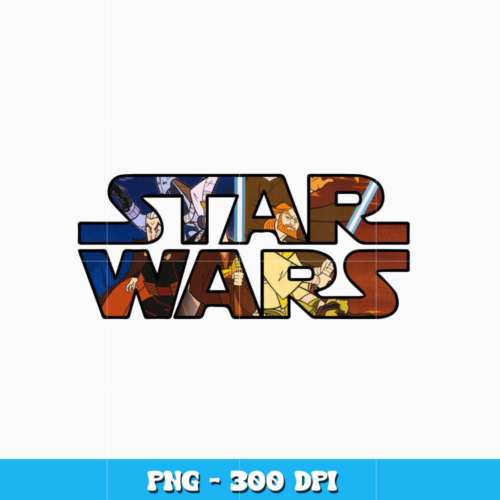 Star Wars Logo design Png