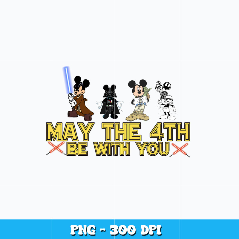 May the 4th be with you Png