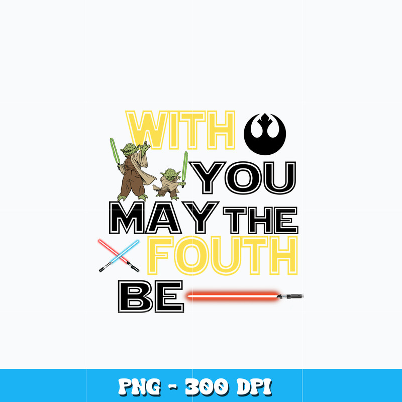 May the 4th be with you Png