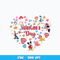 Mickey friends valentine day png