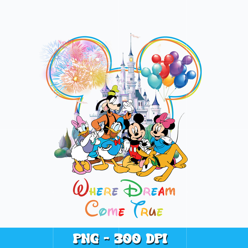 Where Dreams Come True png