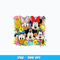 Mickey friends flower png