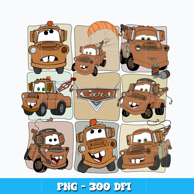 Tow Mater cartoon png