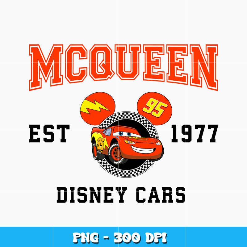 Mcqueen Mickey Head est 1977 png