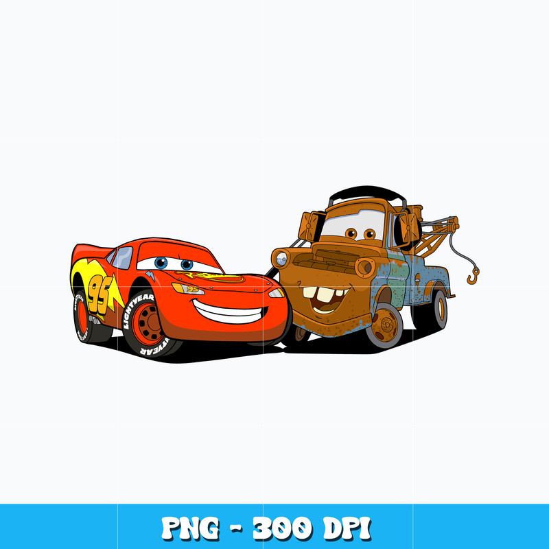 Mcqueen and tom mater png