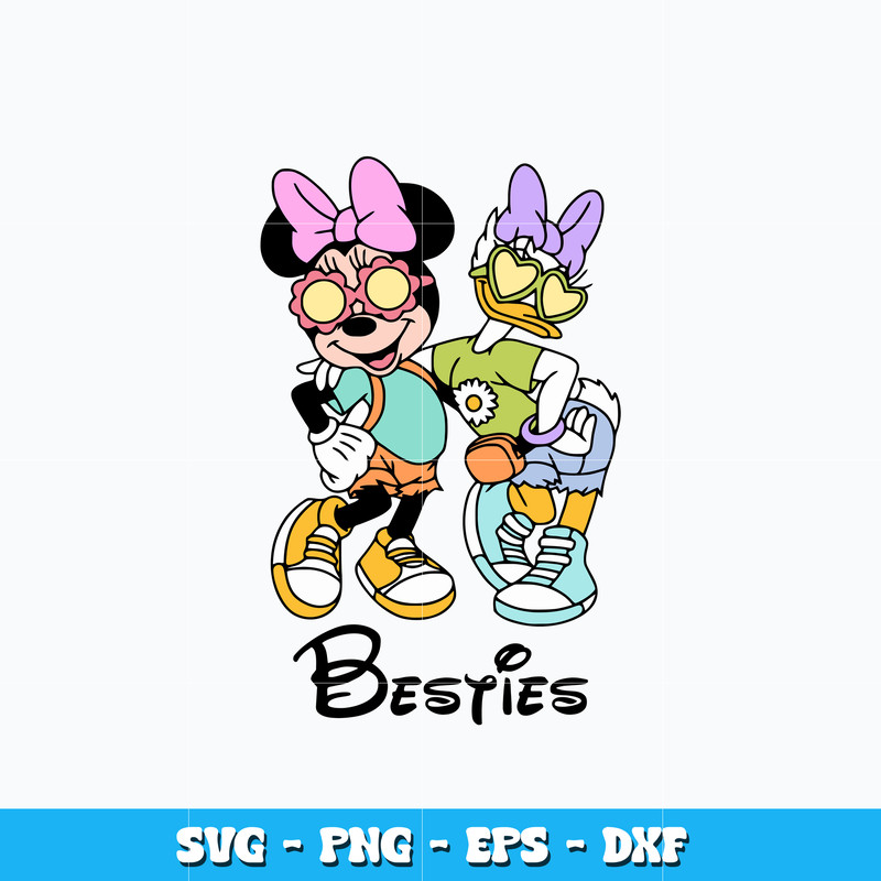 Besties Minnie and daisy svg