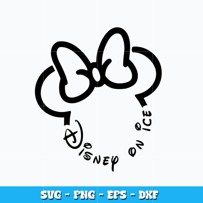 Disney on ice design svg