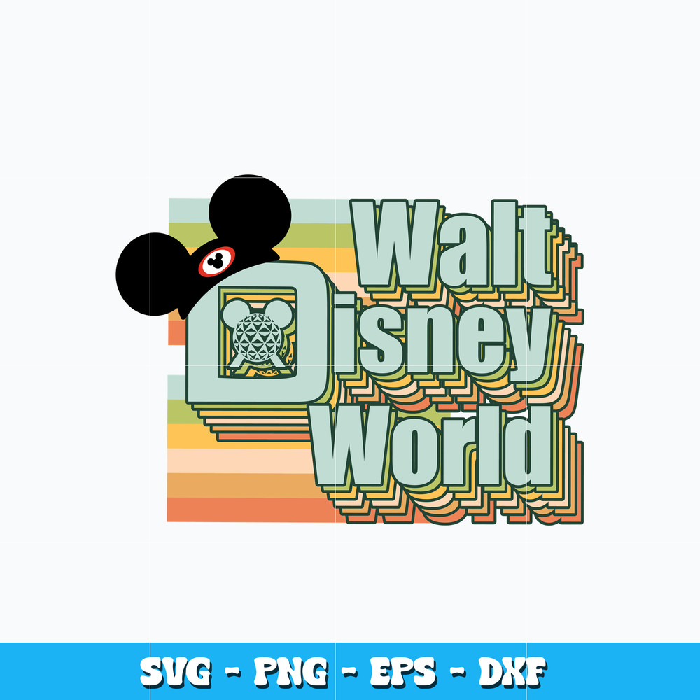 Walt Disney World mickey svg