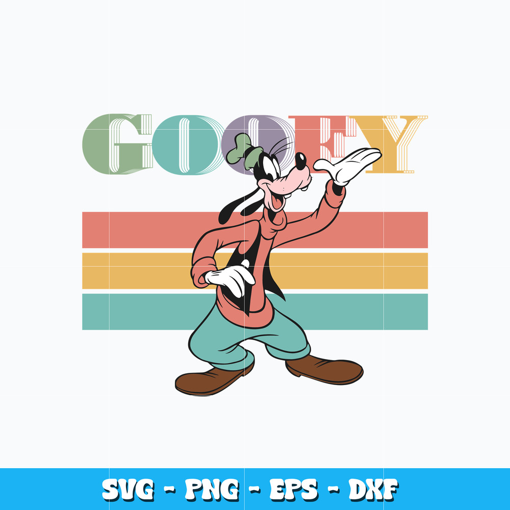 Goofy dog svg, Disney Goofy svg