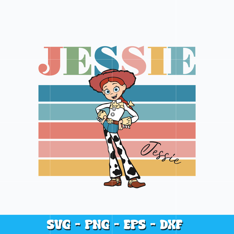 Jessie svg, Toy Story svg