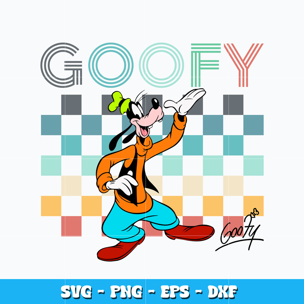 Goofy dog svg, Disney Goofy dog svg