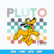 Pluto dog design svg