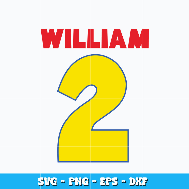 William two disney svg