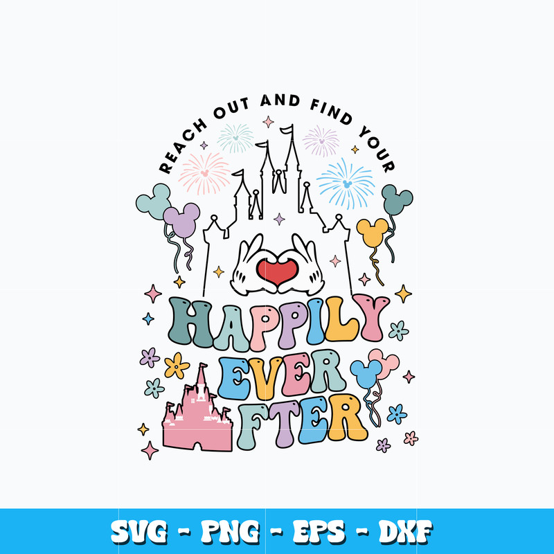 Reach Out And Find Your svg