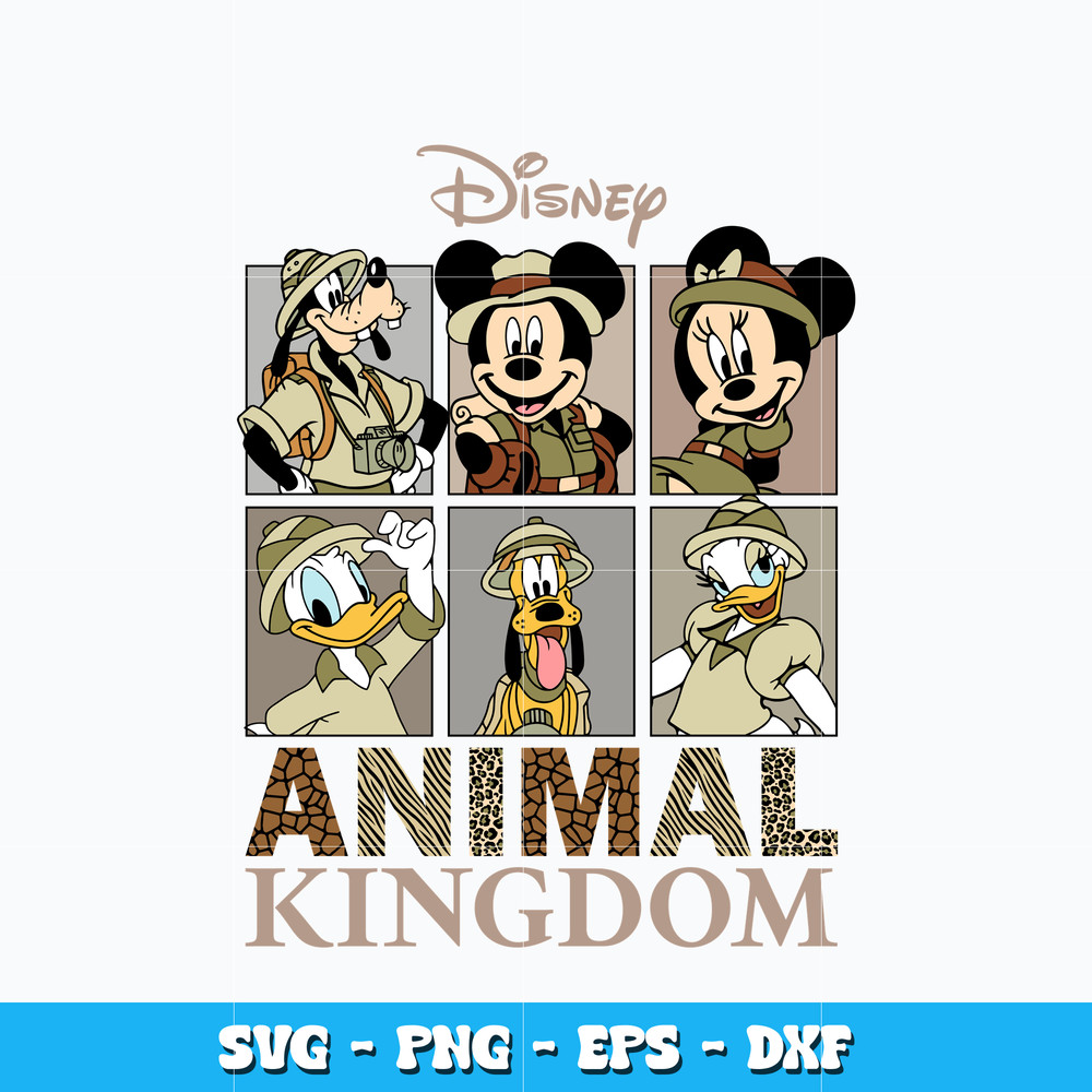 Disney animal kingdom svg