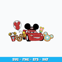 disney vacation lightning mcqueen svg, disney svg, disney vacation svg, logo design svg, digital file, instant download.