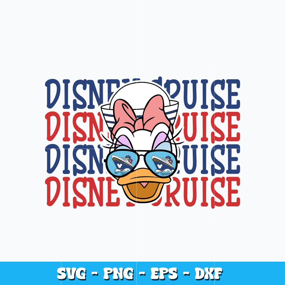 Disney Cruise svg, Disney Daisy Cruise svg