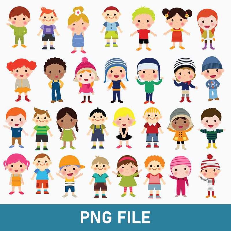 Children Bundle Svg, Children Svg, Kids Svg, Png Digital File.jpg