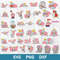 Dumbo Bundle Svg, Dumbo Svg, Elephant Svg, Cartoon Svg, Png Dxf Digital File.jpg