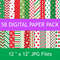 Christmas Digital Paper Jpg, Christmas Jpg, Digital Paper Pack, Instant Download.jpg