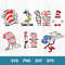 Bundle Dr Seuss Svg, Cat In The Hat Svg, Thing Svg, Sam I Am Svg, Png Dxf Eps File.jpg