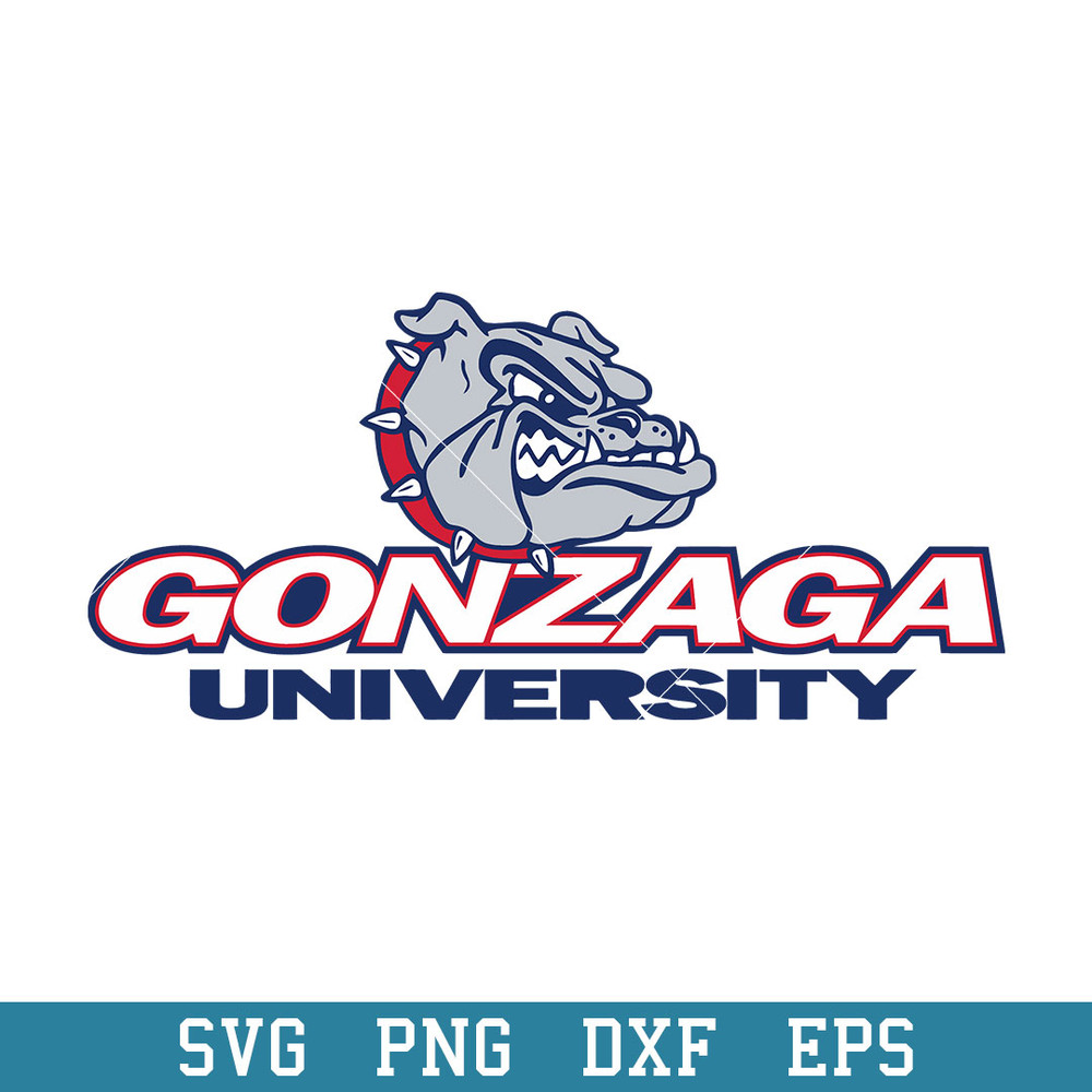 Gonzaga Bulldogs Logo Svg, Gonzaga Bulldogs Svg, NCAA Svg, Png Dxf Eps Digtal File.jpeg