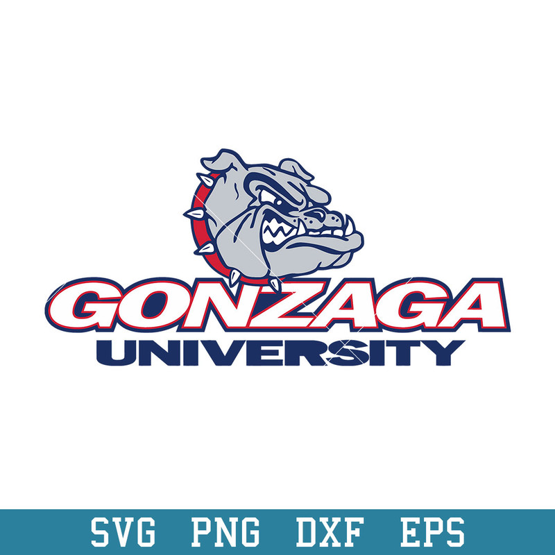 Gonzaga Bulldogs Logo Svg, Gonzaga Bulldogs Svg, NCAA Svg, Png Dxf Eps Digtal File.jpeg