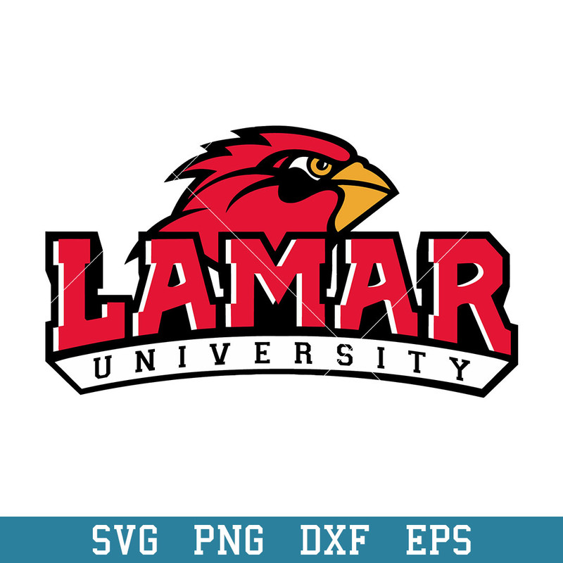 Lamar Cardinals Logo Svg, Lamar Cardinals Svg, NCAA Svg, Png dxf Eps Digital File.jpeg