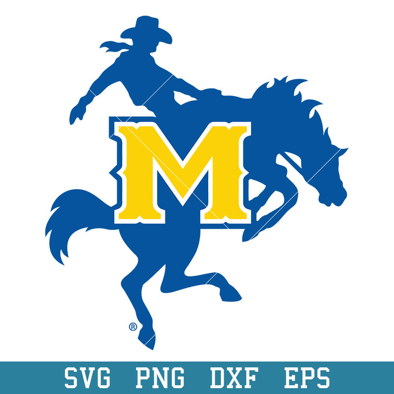 McNeese State Cowboys Logo Svg, McNeese State Cowboys Svg, NCAA Svg, Png Dxf eps Digital File.jpeg
