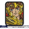 Aioros Sagittarius face embroidery design