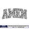 Amen embroidery design
