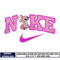 Angel logo nike embroidery design