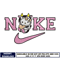 Nike Kitty embroidery design