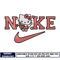 Nike Kitty love embroidery design
