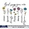 God say you are embroidery