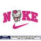 Hello kitty nike embroidey design