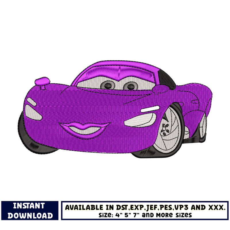 Holley Shiftwell car embroidery design