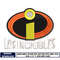 Incredibles Logo embroidery designs