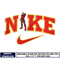 Iron Man Nike embroidery design