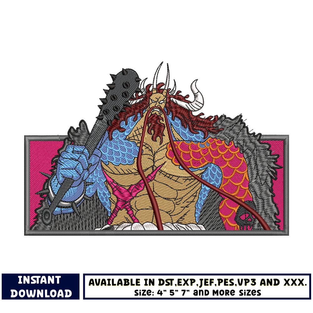 Kaido embroidery design
