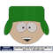Kyle Broflovski face embroidery designs