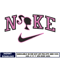 Logo nike barie embroidery design